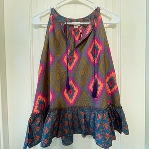Natural Life Multi-Color Top. NWT. Size Medium.